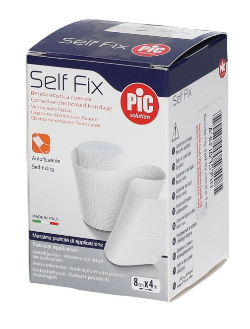 PIC Self Fix Benda Elastica Autoadesiva 8 Cm X 4 M